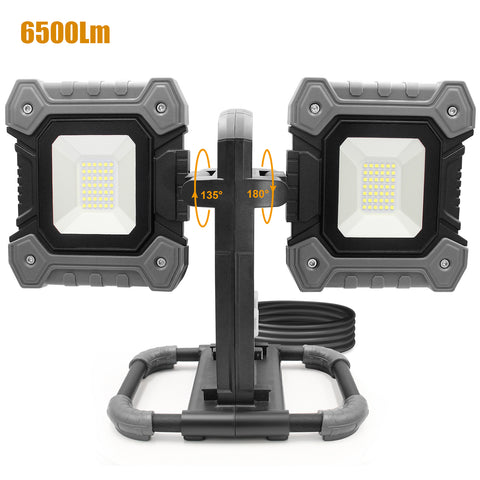 70W 6500LM IP65 Waterproof LED Work Light