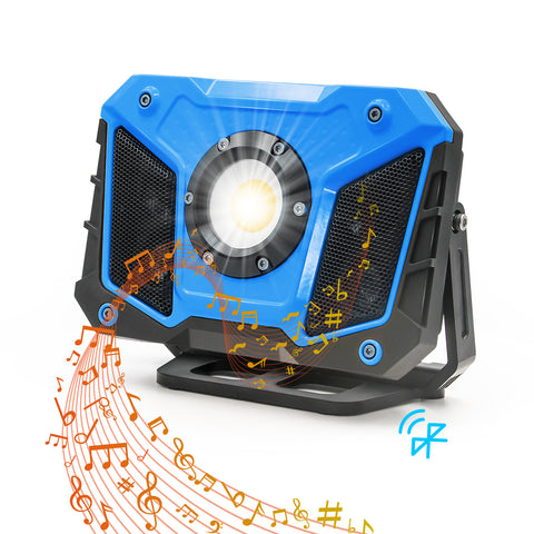 Rechargeable Music Speaker COB Work Light