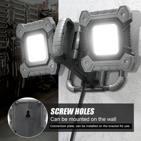 70W 6500LM IP65 Waterproof LED Work Light