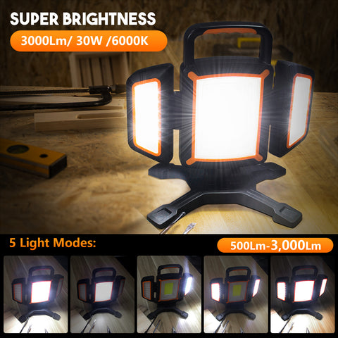 30W Rechargeable Work Light