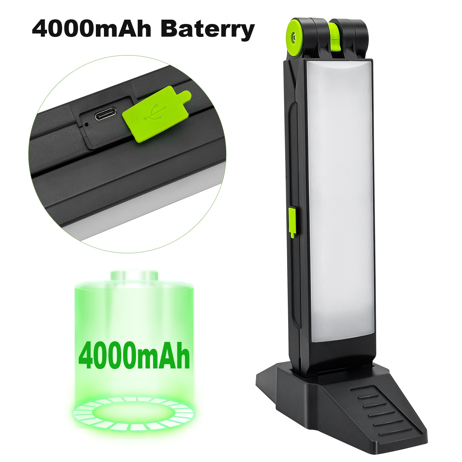 15W 1200LM Portable Battery LED Work Light– sylstarlight.com