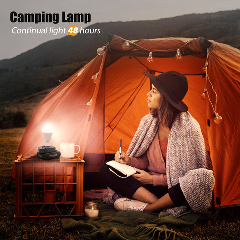 80W 8000LM Battery LED Work Light