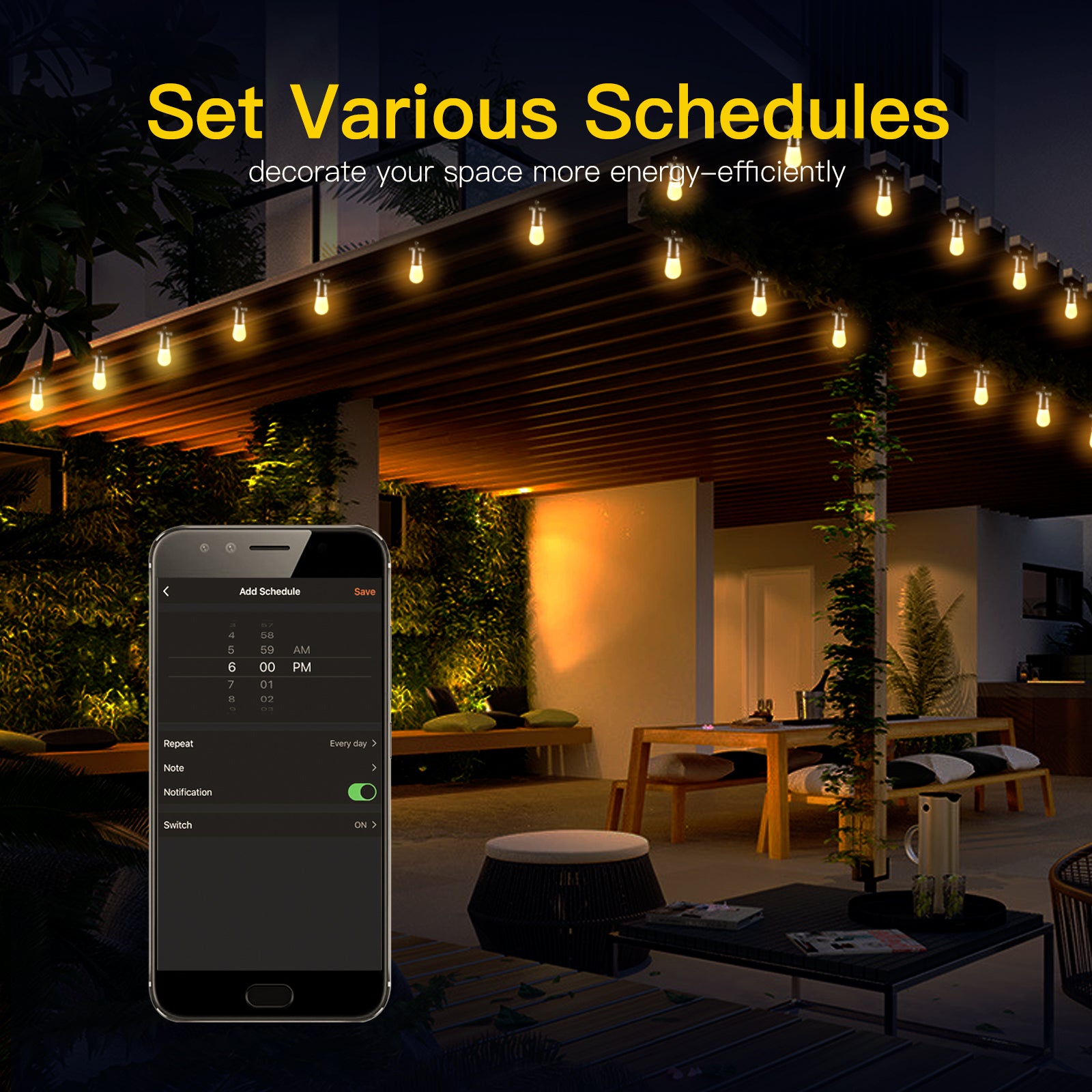 Smart Wifi String Lights– sylstarlight.com